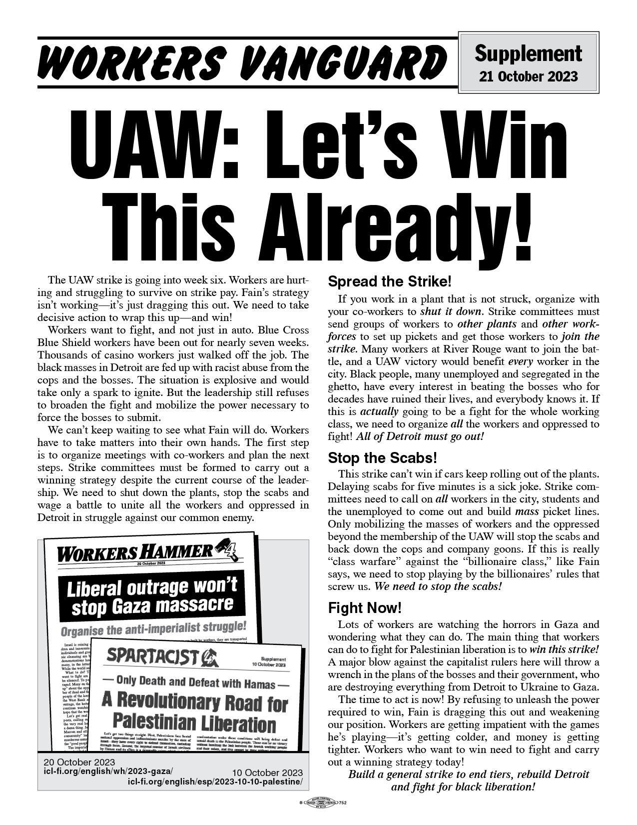 UAW: Let’s Win This Already!
