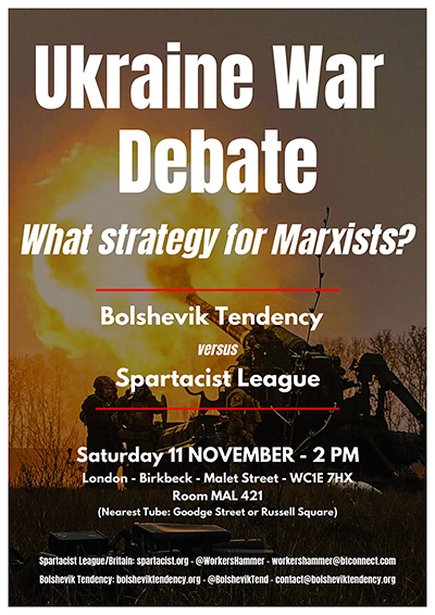 Ukraine War Debate
